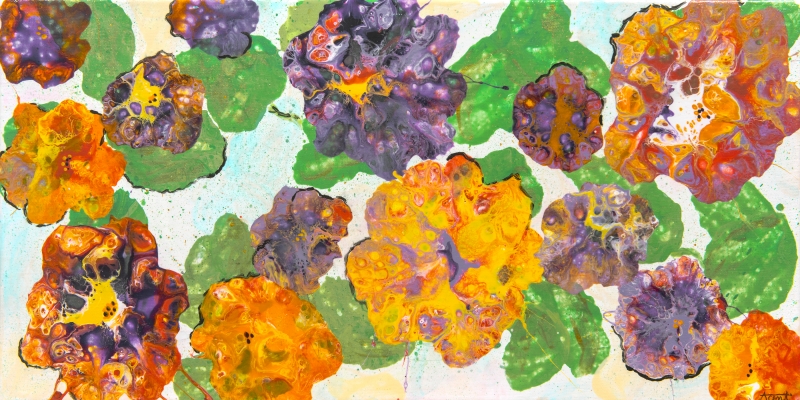 Burst of Color by artist Alison Centerwall